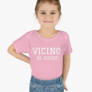 Vicino Al Cuore Infant Baby Rib Bodysuit